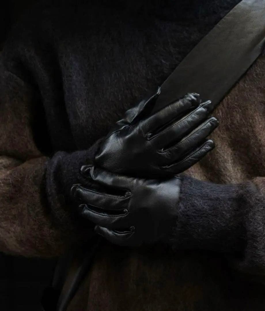 【完売品】stein LEATHER GLOVE BLACK