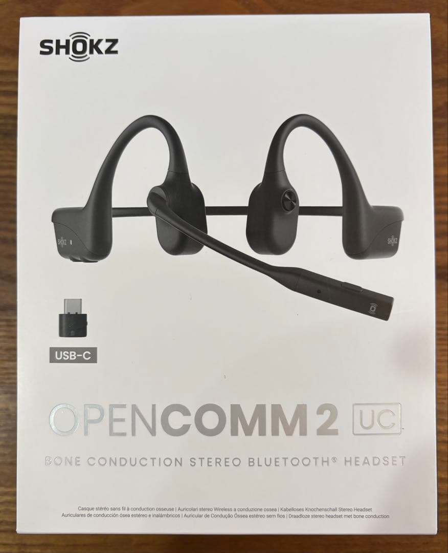 【あんちゃん】Shokz (ショックス) OpenComm 2UC