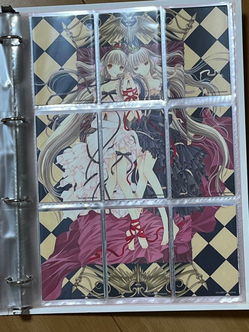 B*a様 ちょびっツ トレーディングカードとバインダーのセット