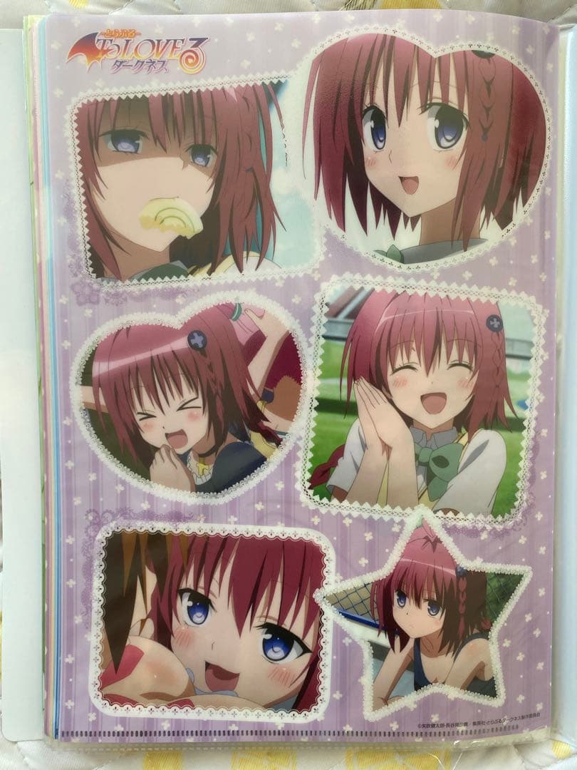 とらぶる　to loveる　ダークネス　クリアファイル　セット　タイトー　くじ
