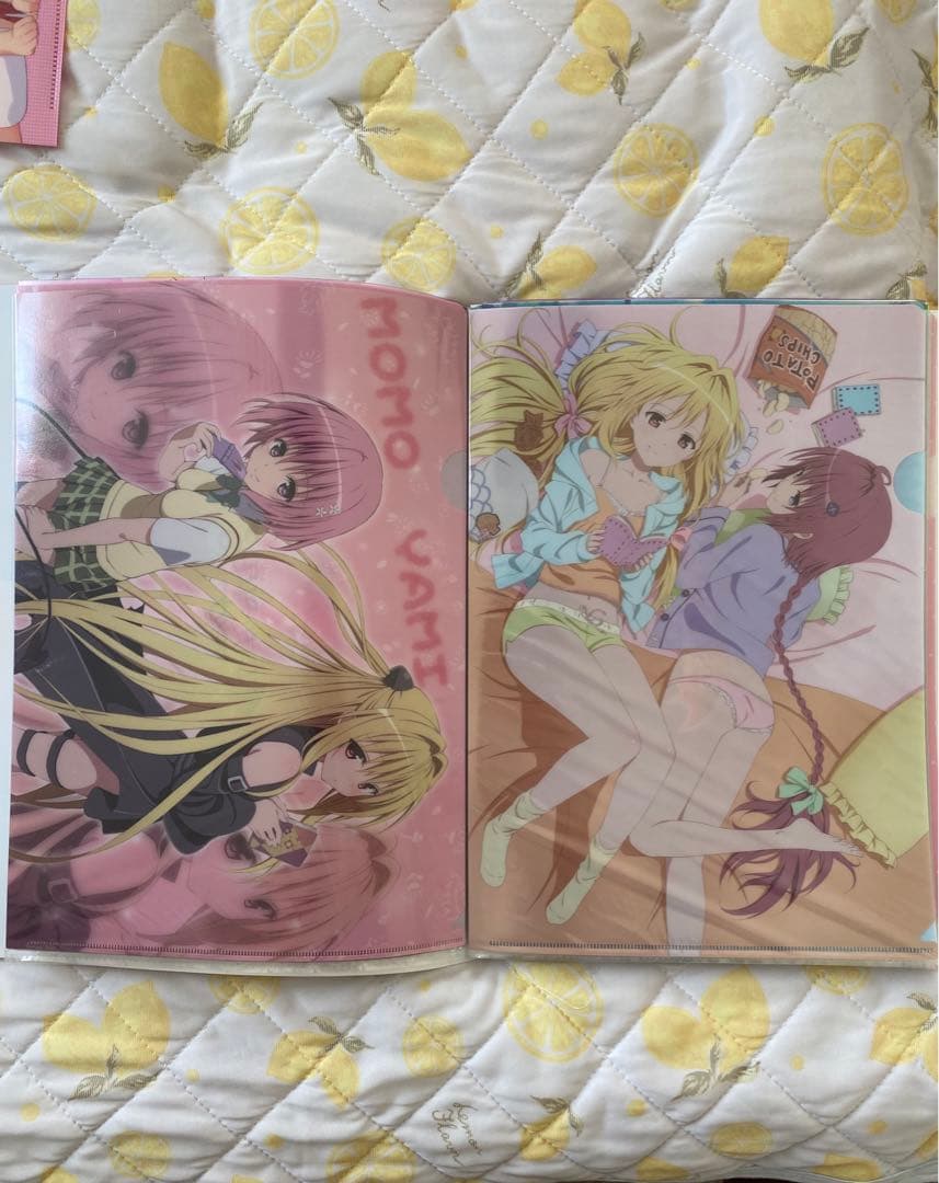 とらぶる　to loveる　ダークネス　クリアファイル　セット　タイトー　くじ