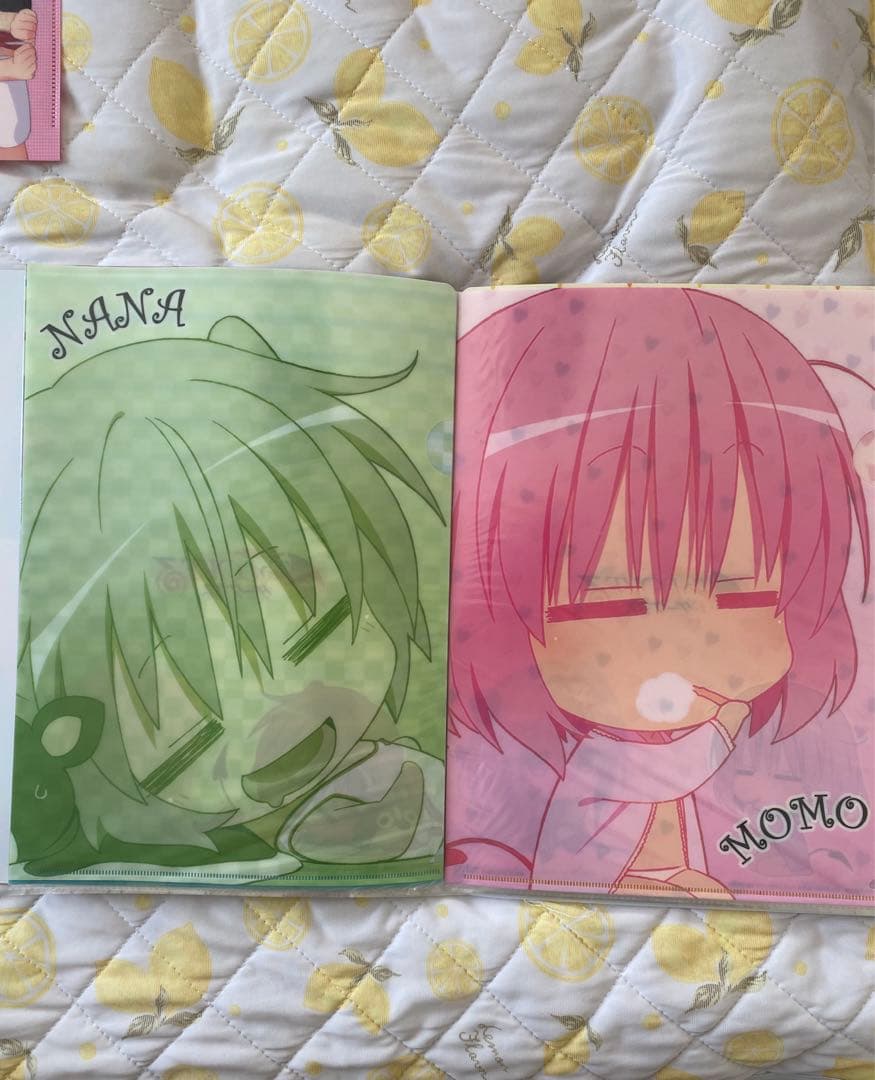 とらぶる　to loveる　ダークネス　クリアファイル　セット　タイトー　くじ