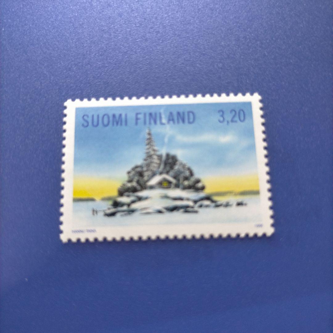 3308 外国切手 フィンランド 1998年 クリスマス 3種完