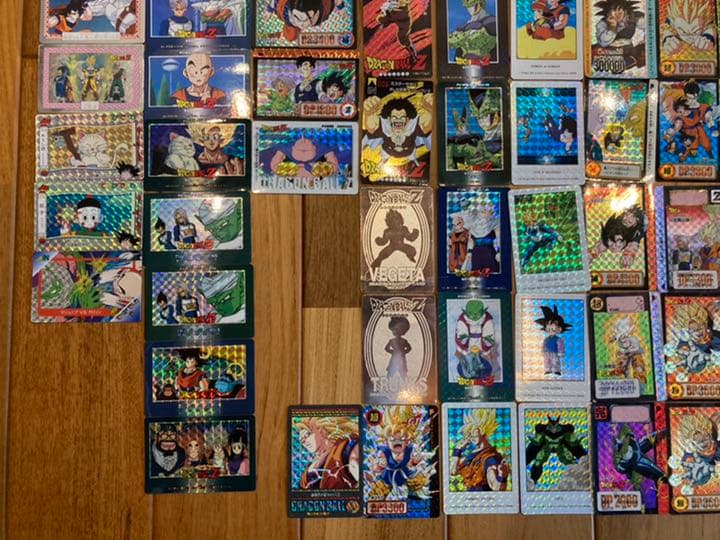 ドラゴンボールカードダス　キラ102枚　ノーマル1170枚　ステーション6冊付き