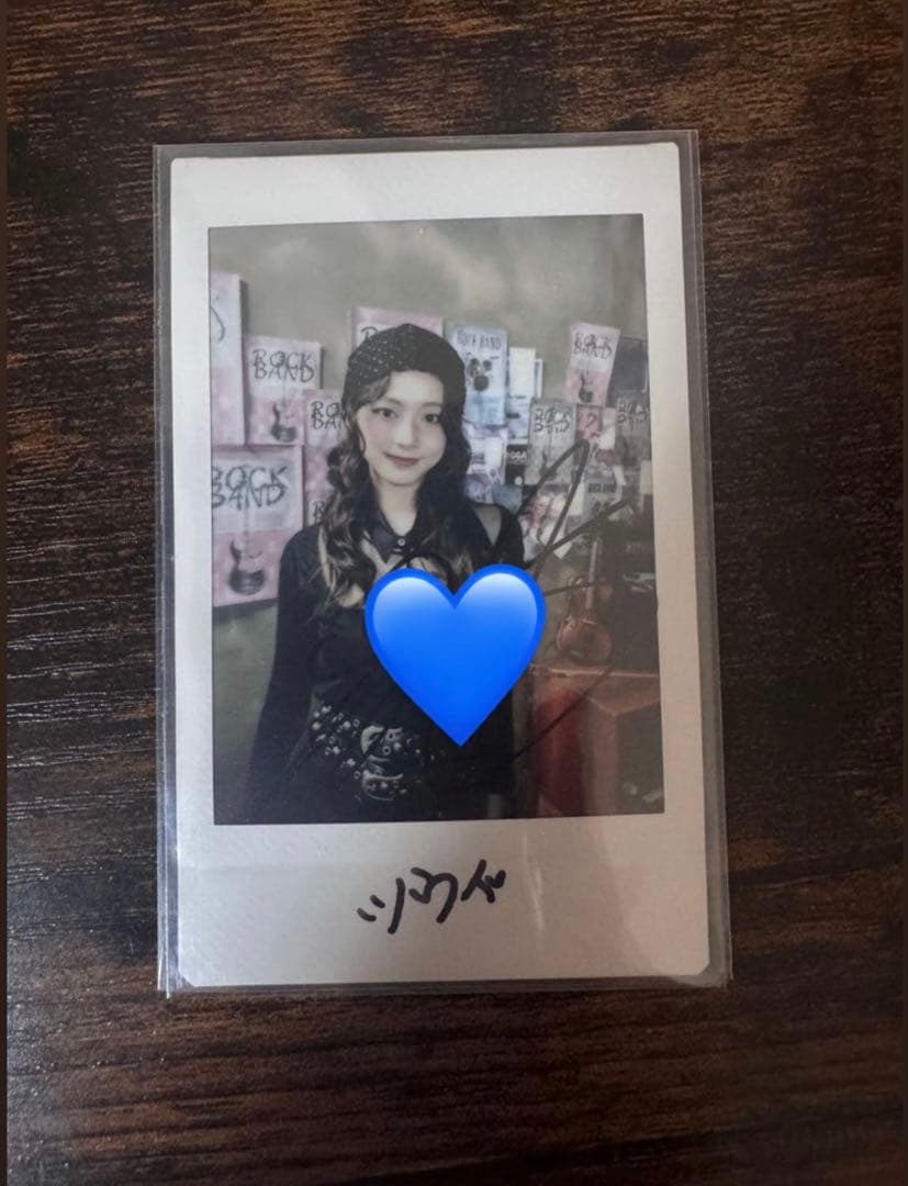 TWICE ツウィ 直筆サイン入りチェキ ENEMY