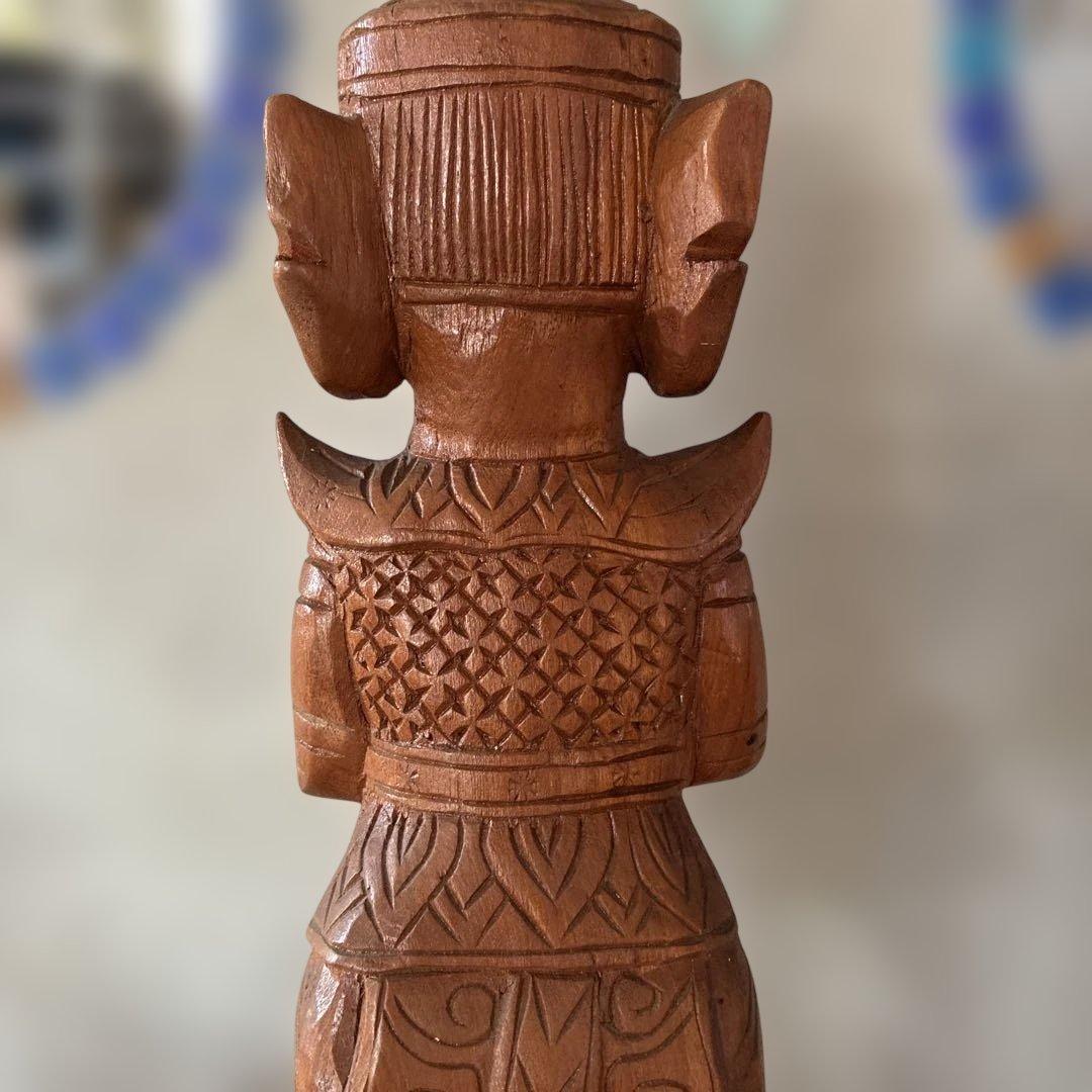 タイ雑貨　木彫り　魔除け　珍しいお品