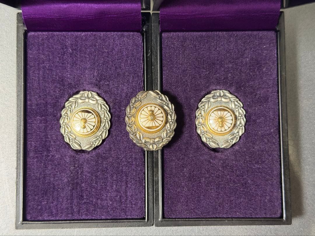 純銀　日本国有鉄道功績章 バッジ 旧国鉄