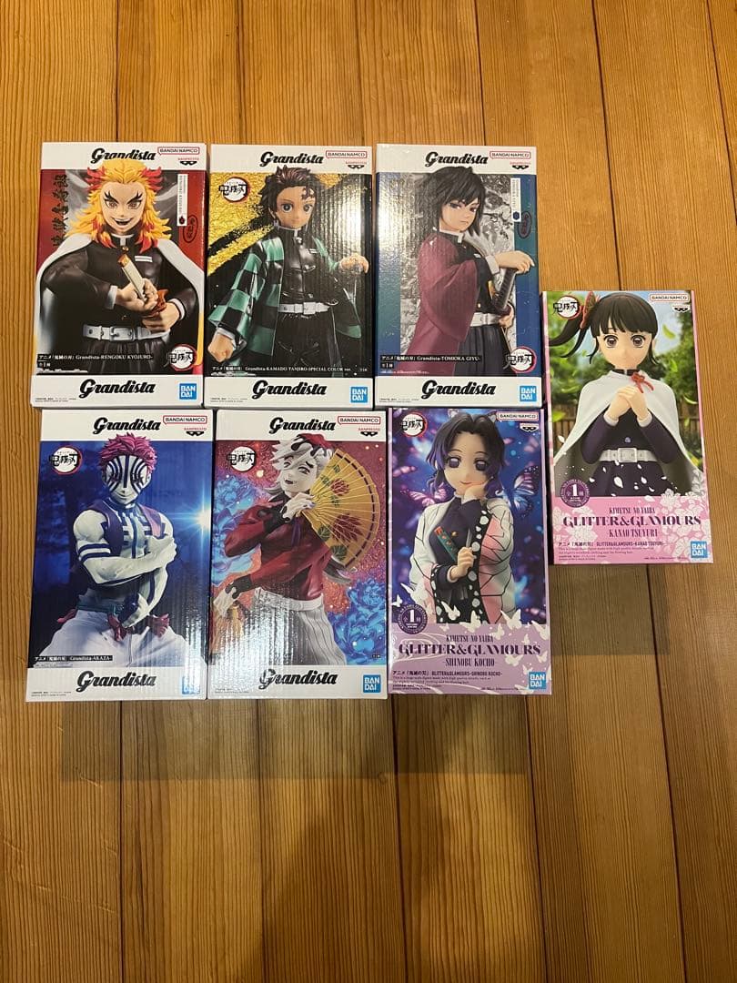 鬼滅の刃 グランディスタ フィギュア ７体セット