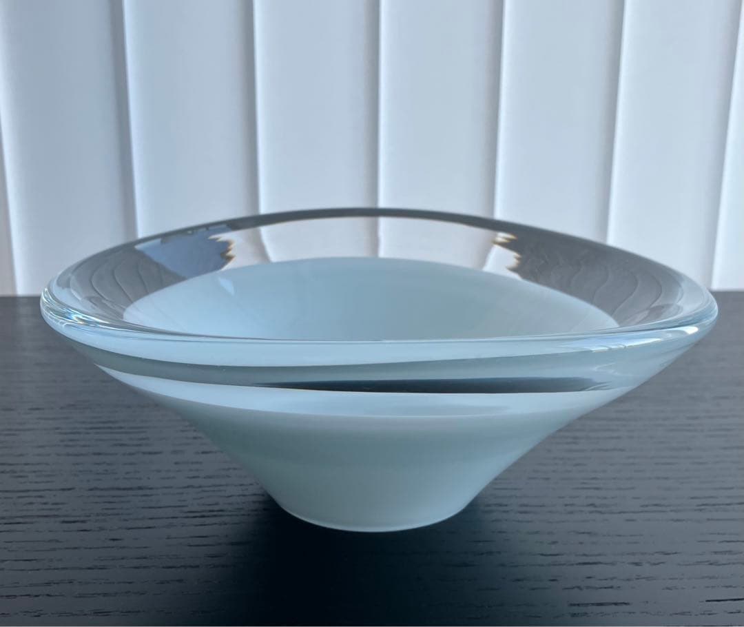 ティファニー　クリスタルオーバルボウル