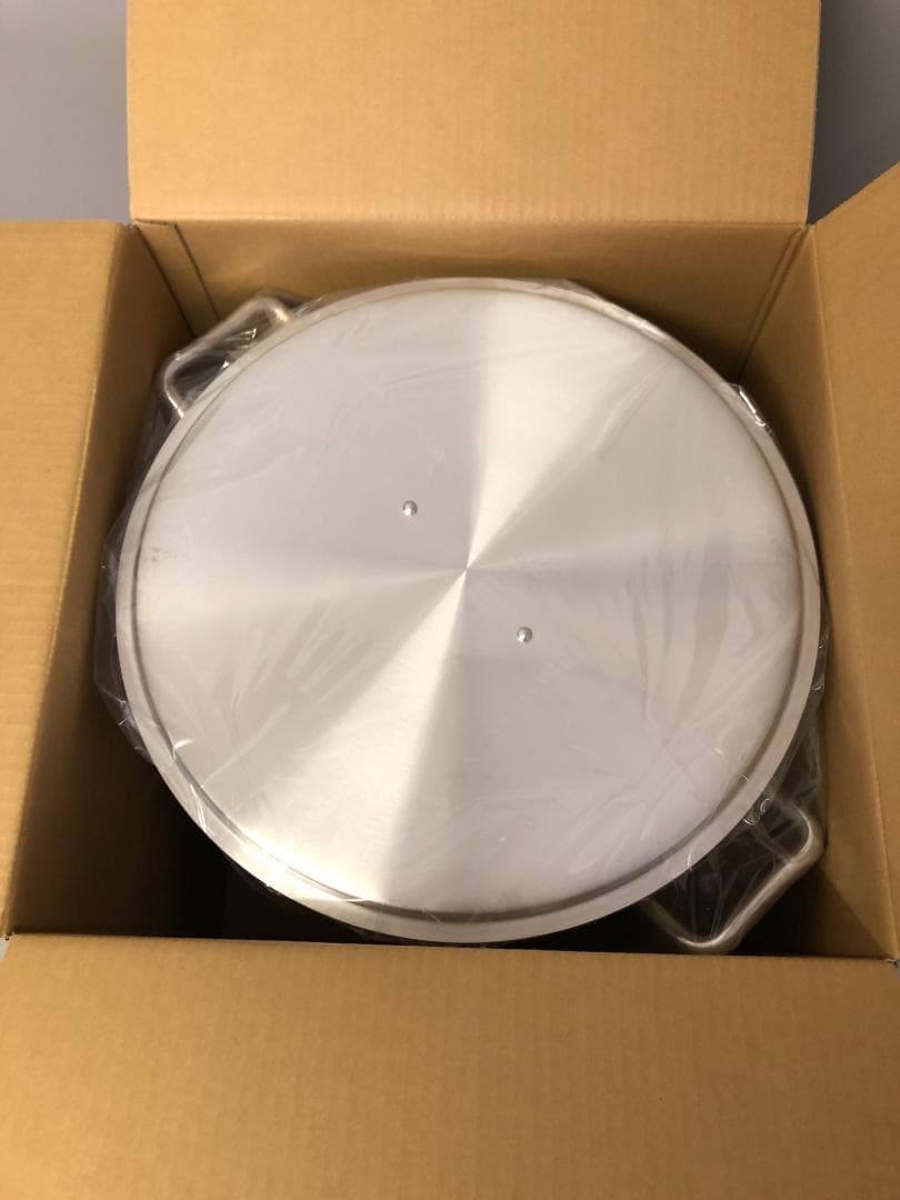 寸胴鍋　42㎝　ビスプロ　約57リットル　日本製　新品　業務用