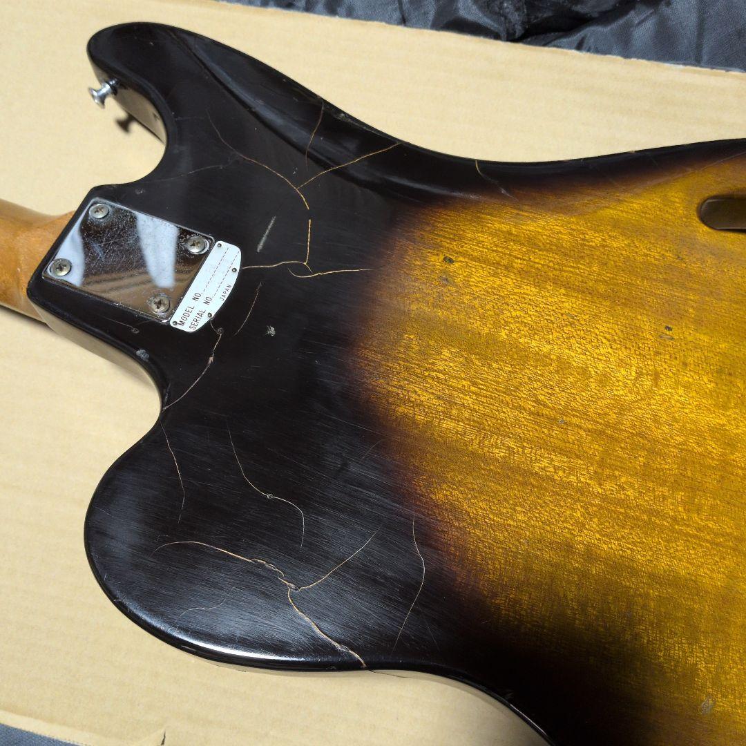 年末年始セール!Teisco ビザールギター!! サンバーストTG64!!おまけ