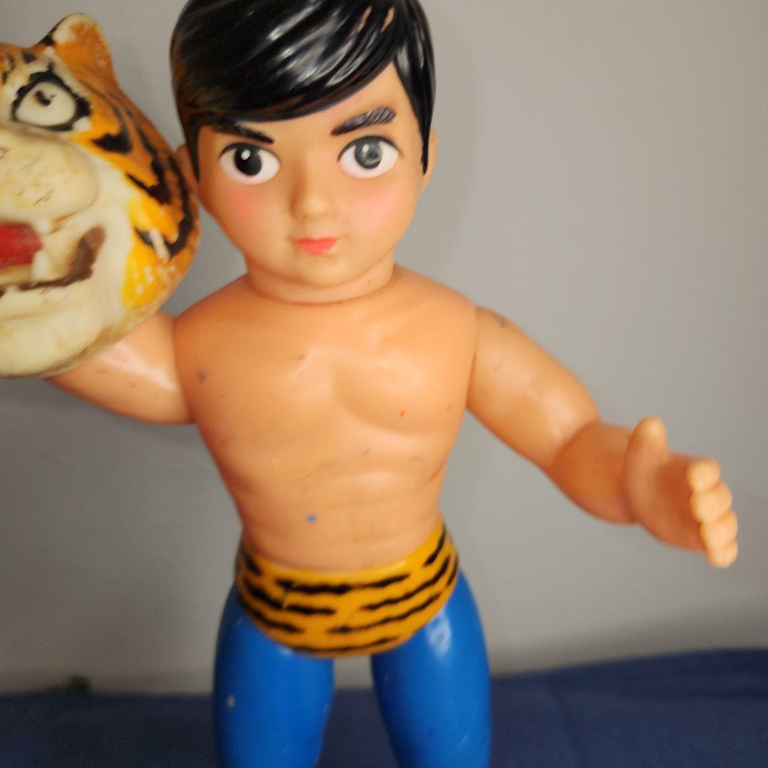 タイガーマスク　面とれ　当時物　ソフビ　３体　セット　早い者勝ち　希少