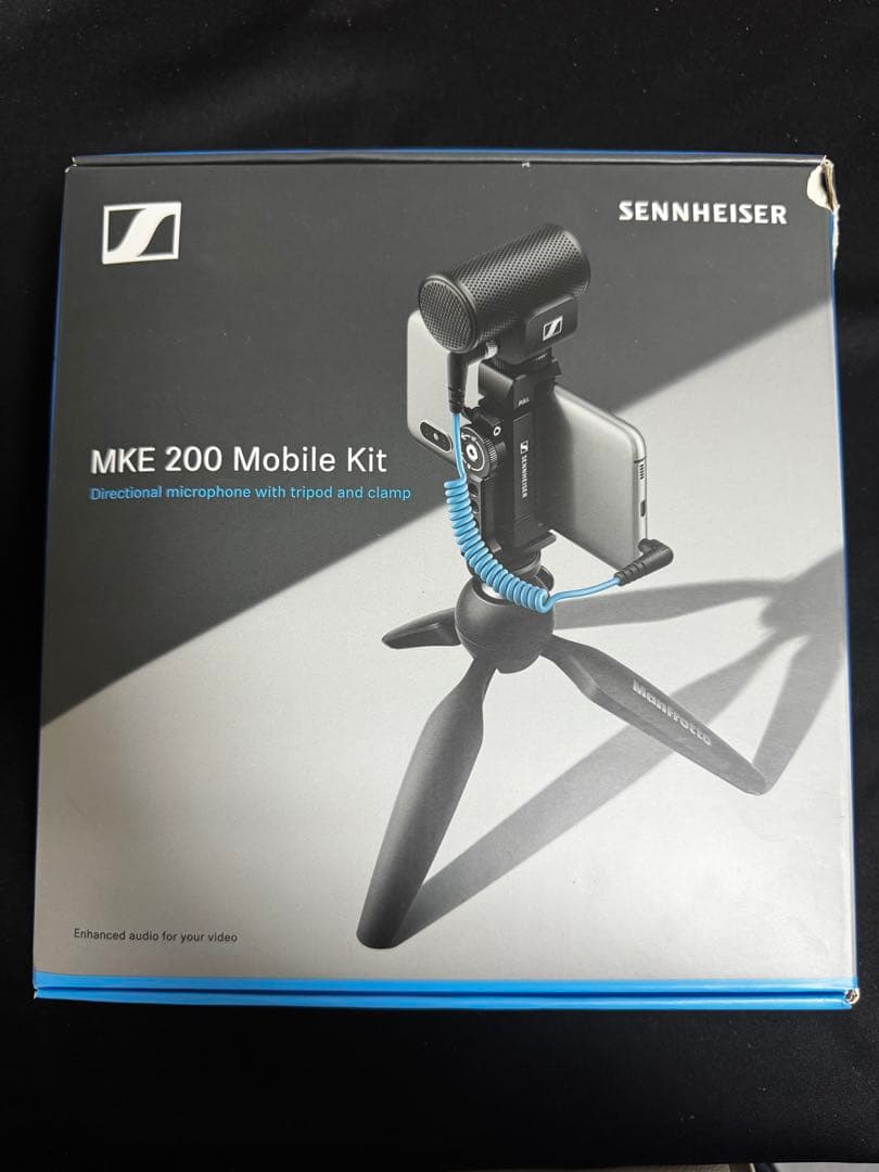 Sennheiser MKE 200 Mobil kitモバイルマイク+ミニ三脚