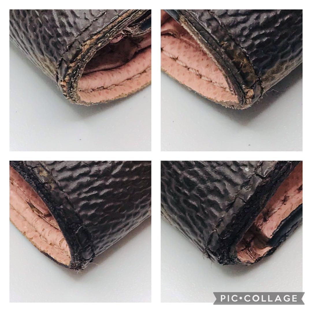 ルイヴィトン✨ポルトフォイユ ヴィクトリーヌ ローズバレリーヌ 三つ折り財布 茶