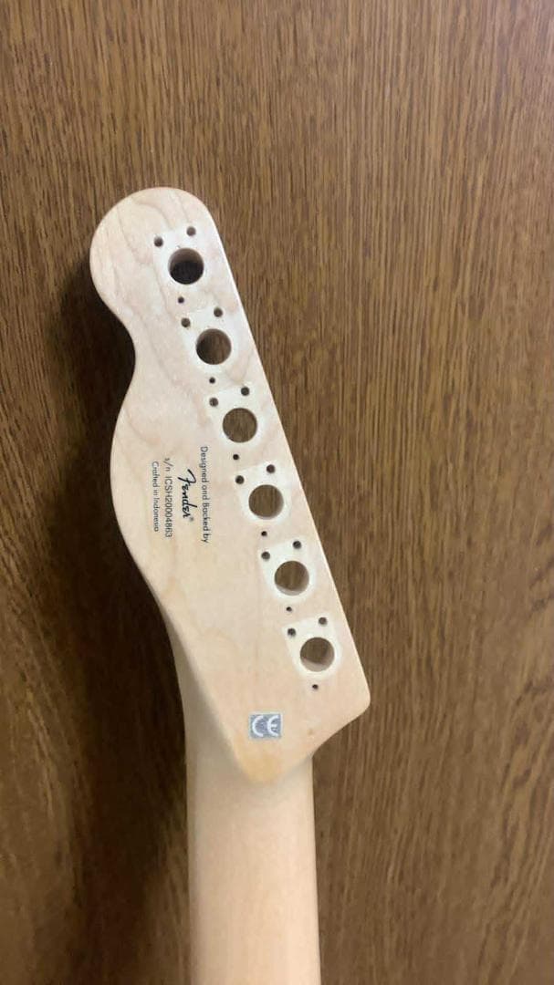 ギター fender squier tele neck gotoh tuner
