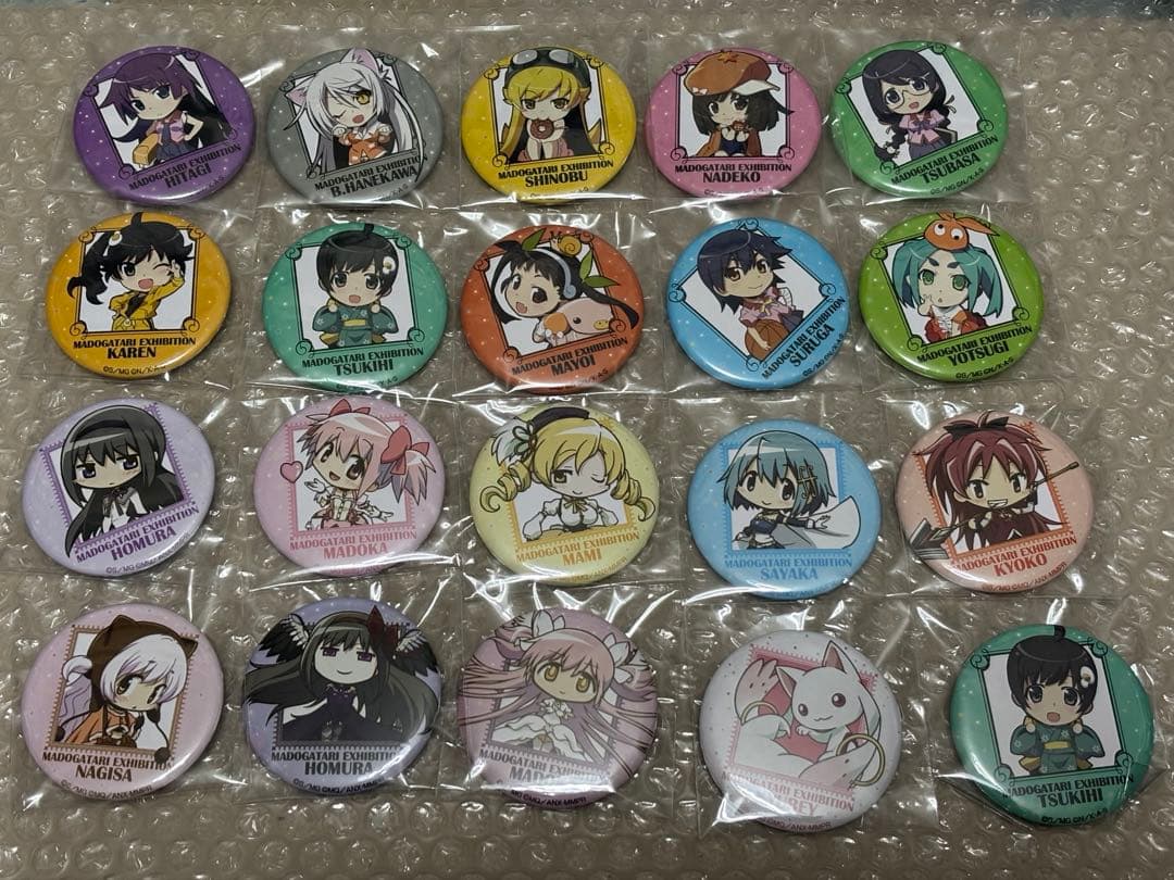 MADOGATARI展 コレクション缶バッジ 全19種