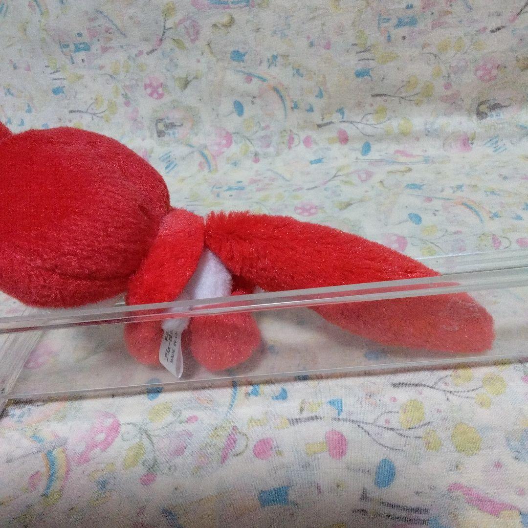 マイメロディ ぬいぐるみ 赤　しっぽ　2011年