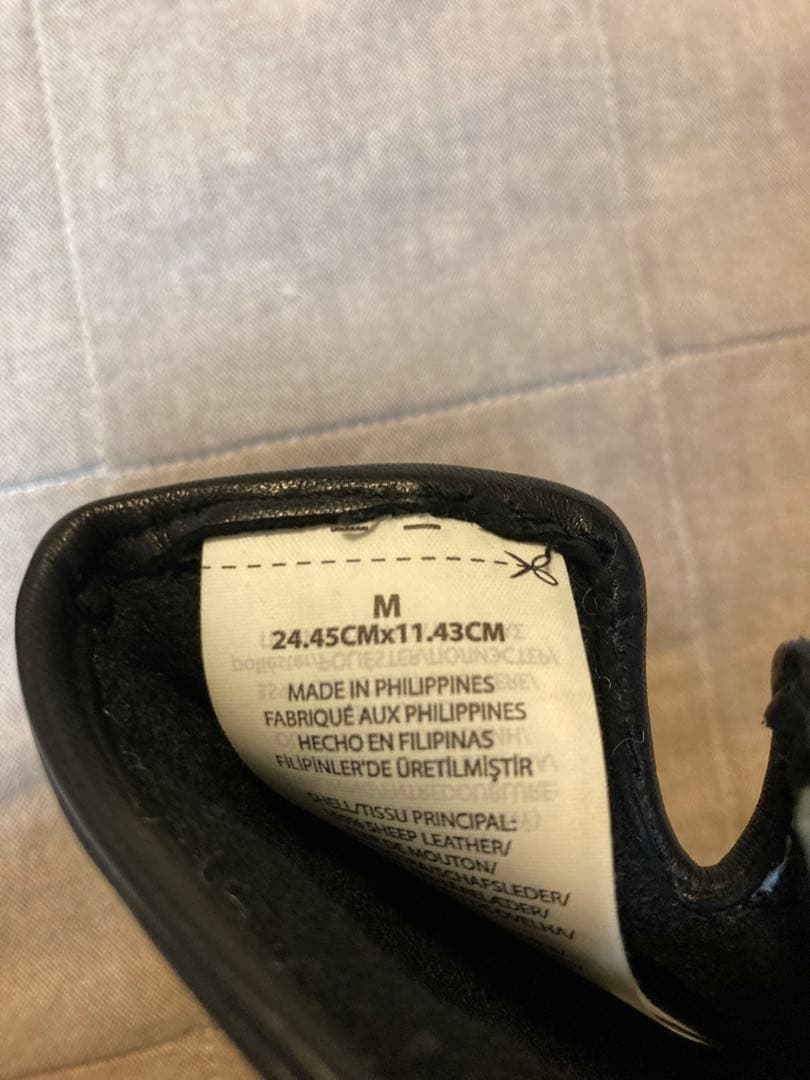 【新品未使用】Polo by Ralph Lauren ブラックレザー手袋