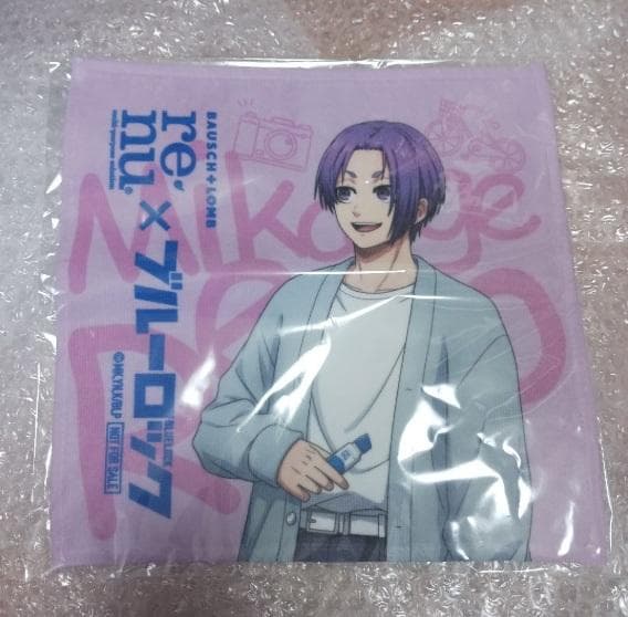 御影玲王 ブルーロック × renu コラボ限定 ハンドタオル　新品未使用