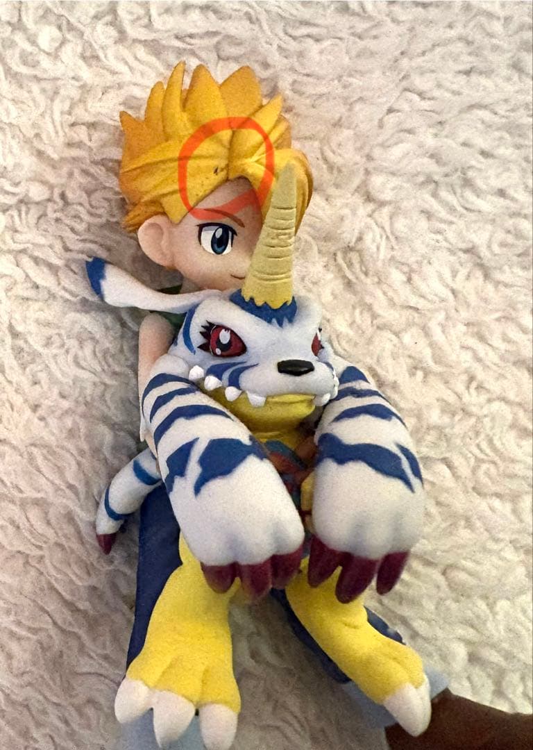 初回限定版 ガブモン＆石田ヤマト、アグモン＆八神太一 G.E.M.　フィギュア