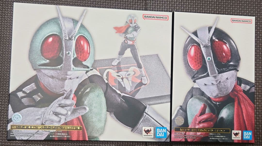 S.H.Figuarts（真骨彫製法）仮面ライダー新1号＆新2号 栄光の昭和…