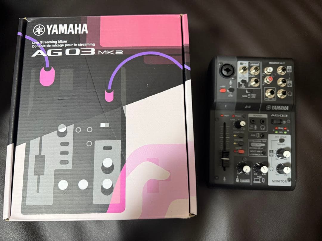 DTM・DAW YAMAHA AG03 MK2