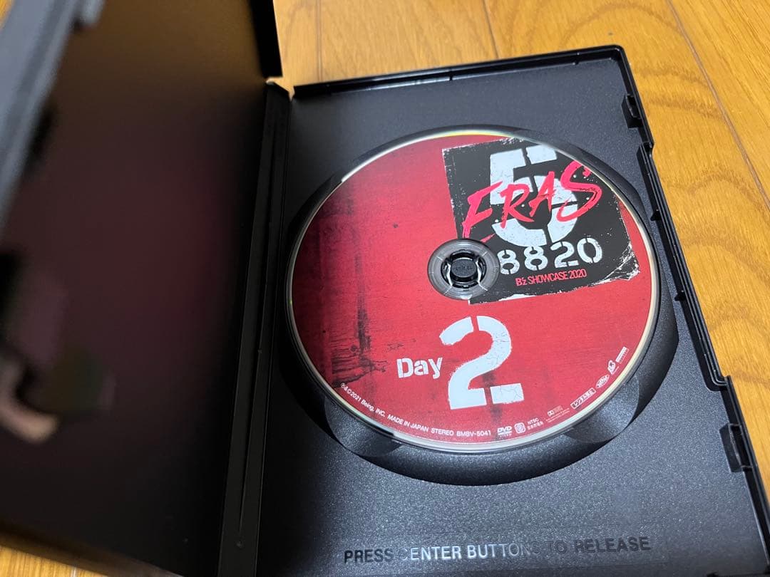 B'z ERAS 8820 Day 1-5 DVDセット