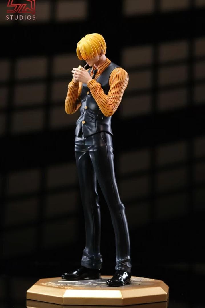 ワンピース SQ サンジ ガレージキット ガレキ スタチュー フィギュア