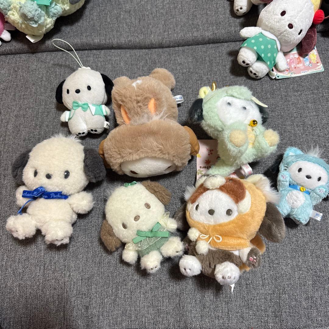 大量36個♡Sanrio ポチャッコぬいぐるみ＆貯金箱などグッズまとめ売り