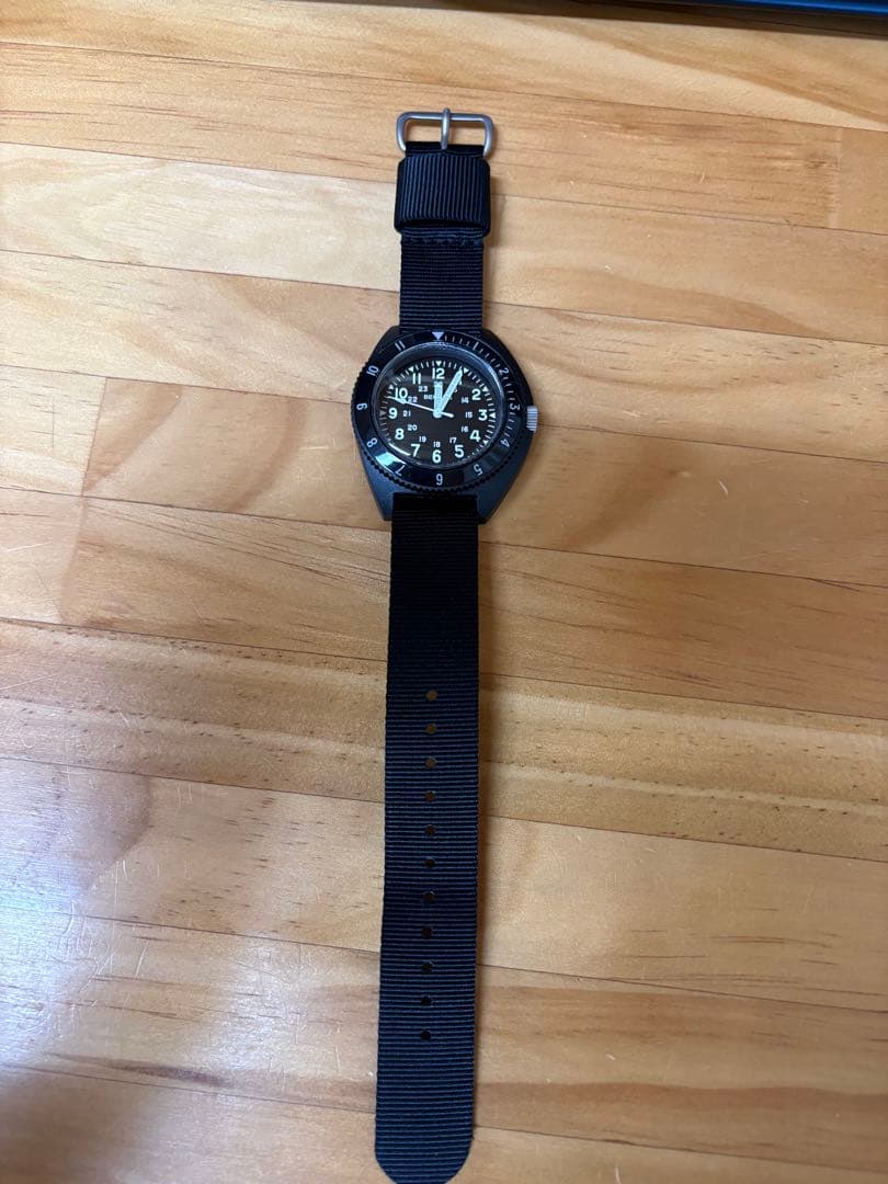 BENRUS 腕時計 メンズ TYPE-III BK