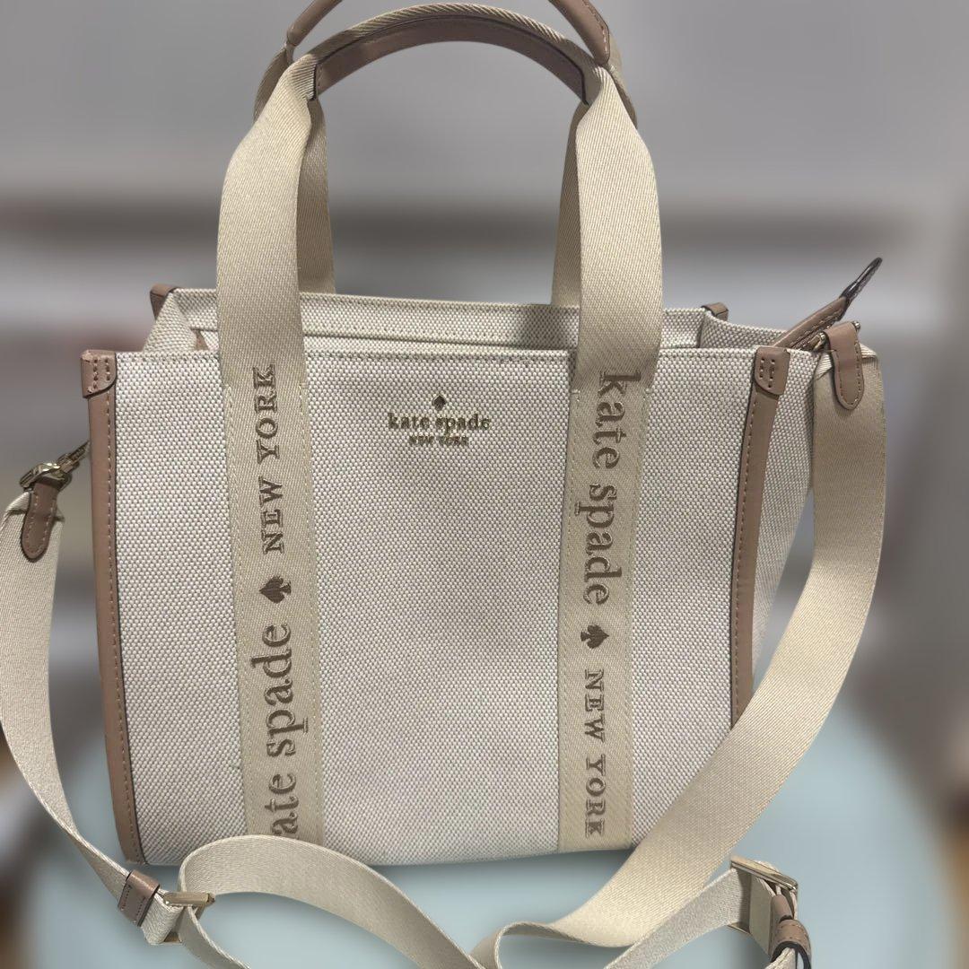kate spade ケイトスペード トートバッグ キャンバス