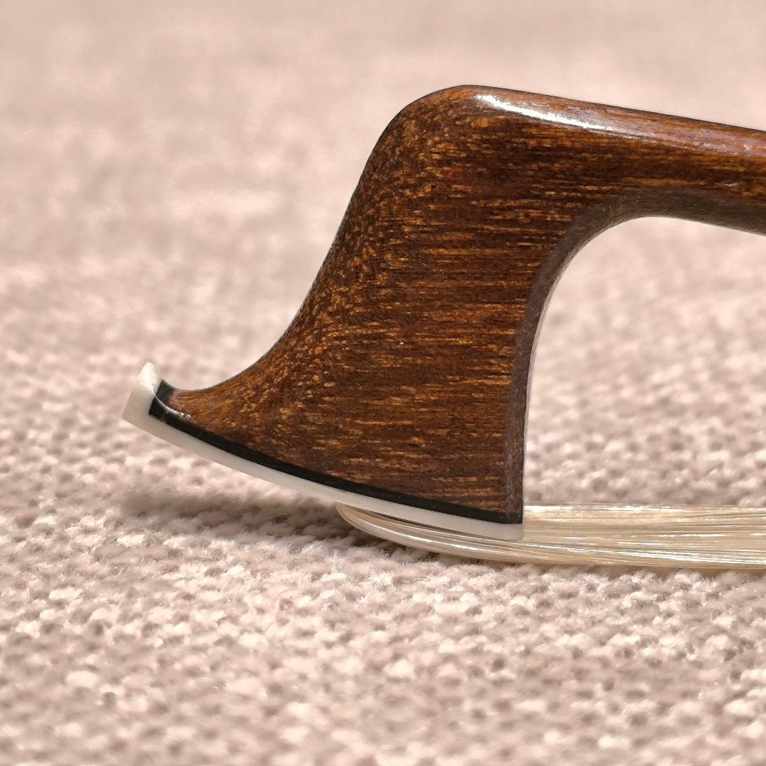 【オールド】フランス製 バイオリン弓 4/4 銀黒檀 修復済み