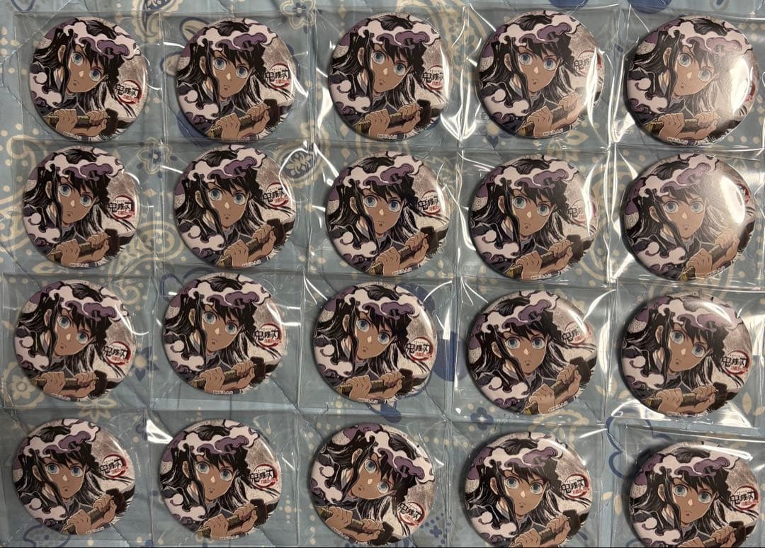 A*様 鬼滅の刃 全集中展 刀鍛冶の里 柱稽古 幕間画 缶バッジ 肆 時透無一郎