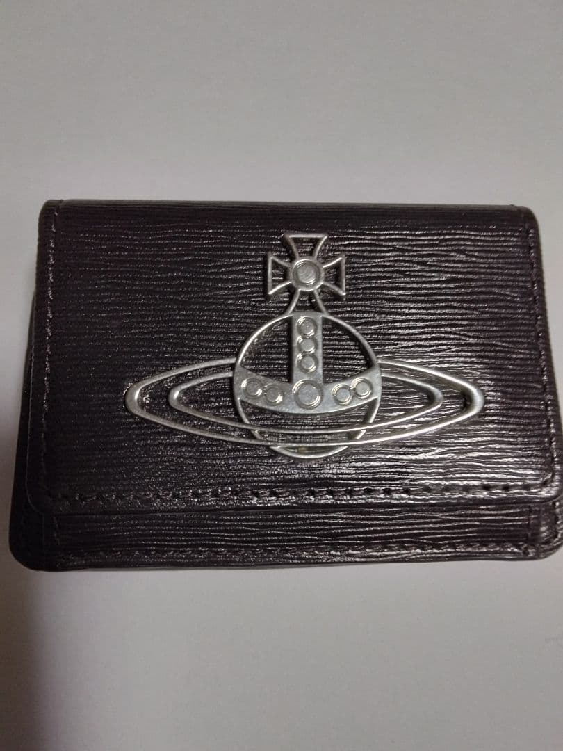 Vivienne Westwood 三つ折り財布 黒紫