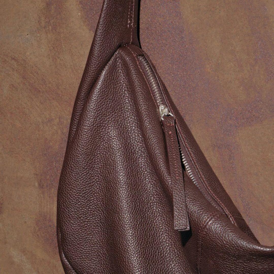 【未使用級】TODAYFUL レザー ショルダーバッグ ブラウン系