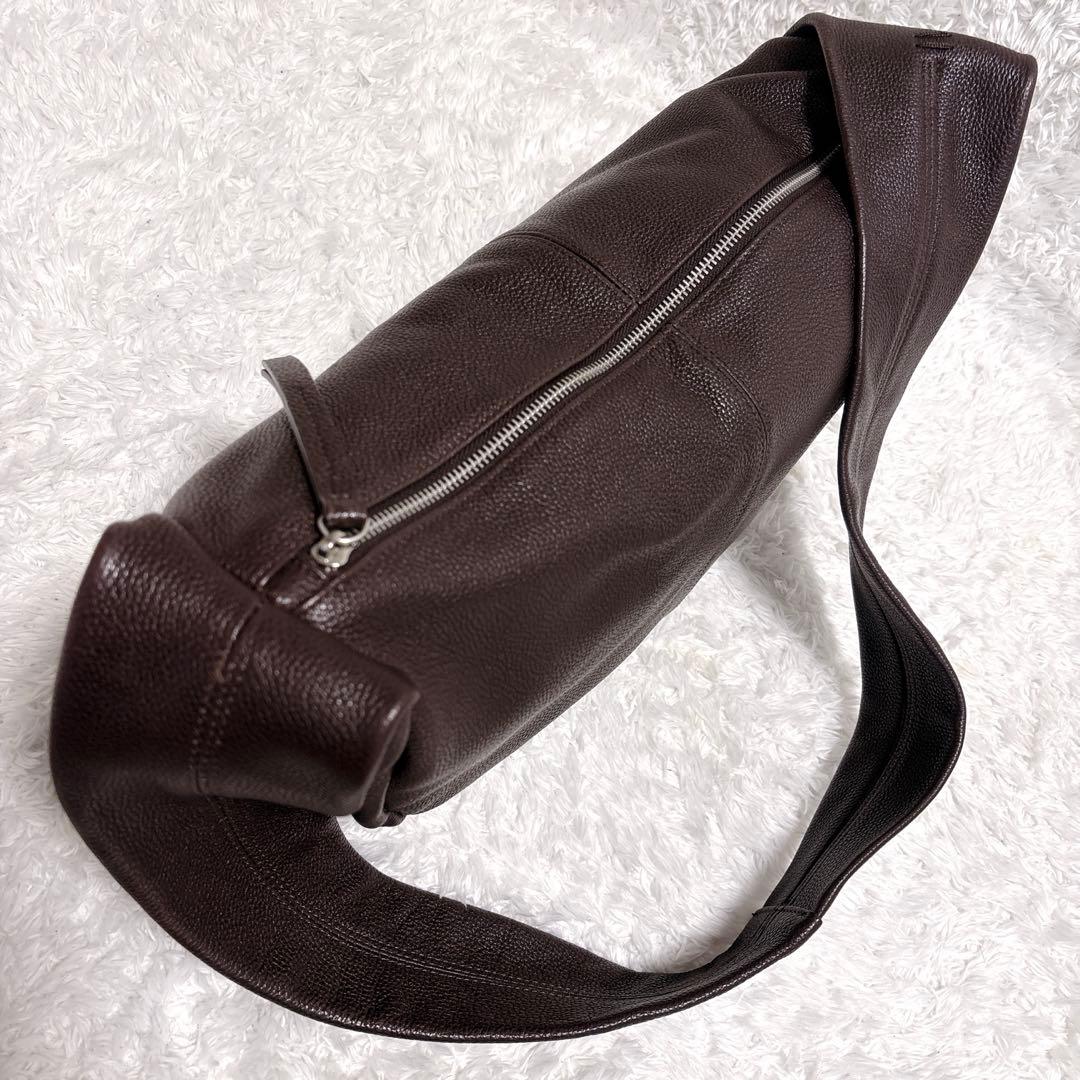 【未使用級】TODAYFUL レザー ショルダーバッグ ブラウン系