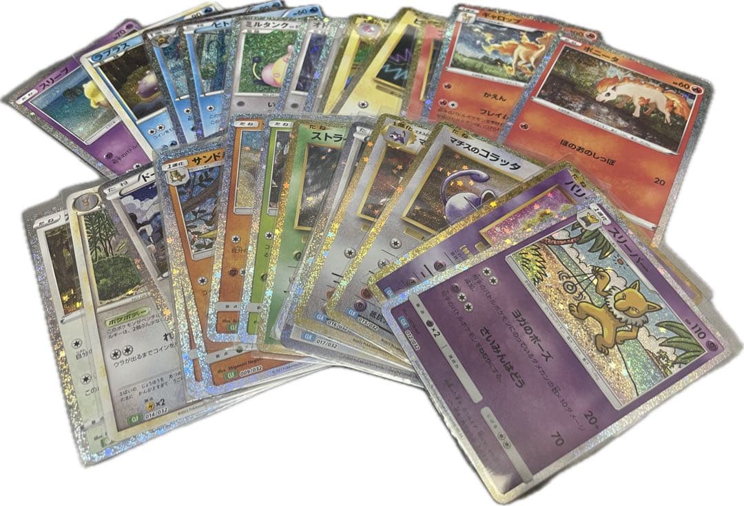 ポケカclassic まとめ売り ピカチュウ ライチュウ　ミュウツー他　計45枚