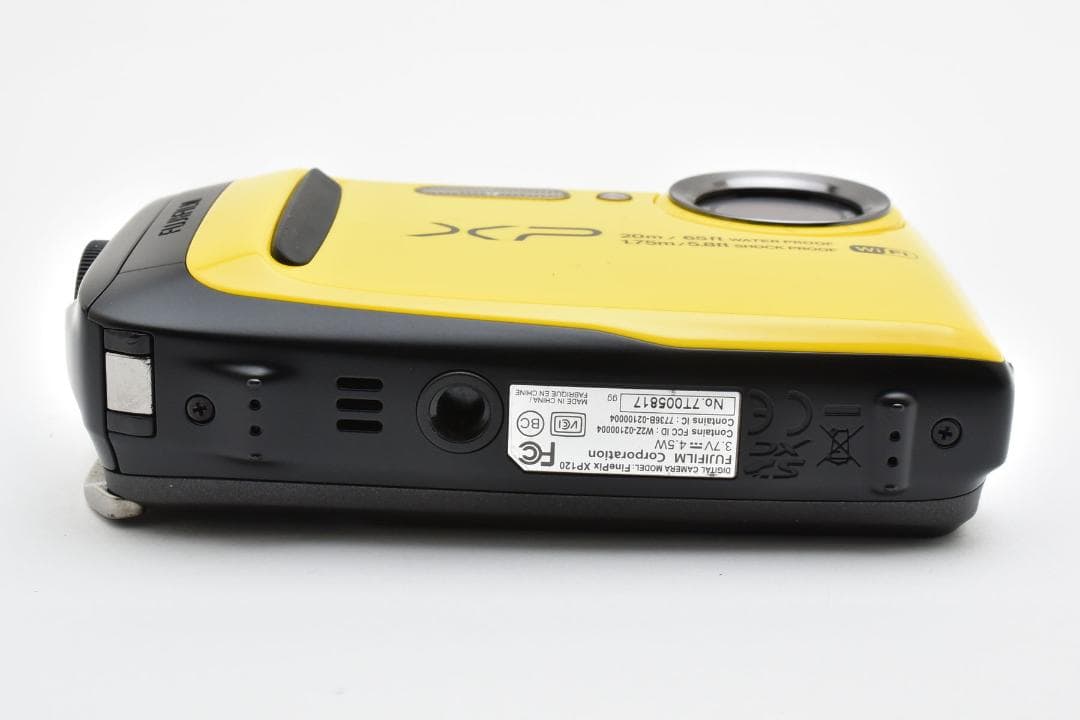 【極美品】FUJIFILM FINEPIX XP120 イエロー　新品級！