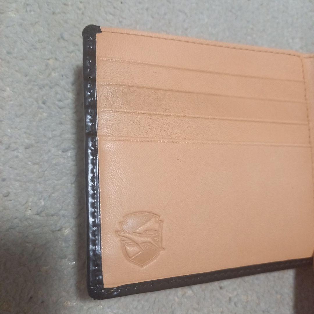 【aycojさん検討用】ジェフ市原・千葉 本革製札入れ ブラック