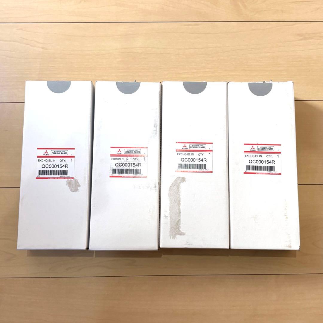 三菱ふそう4P10インジェクター4本セット(その他付属品一式) ほぼ未使用極美品