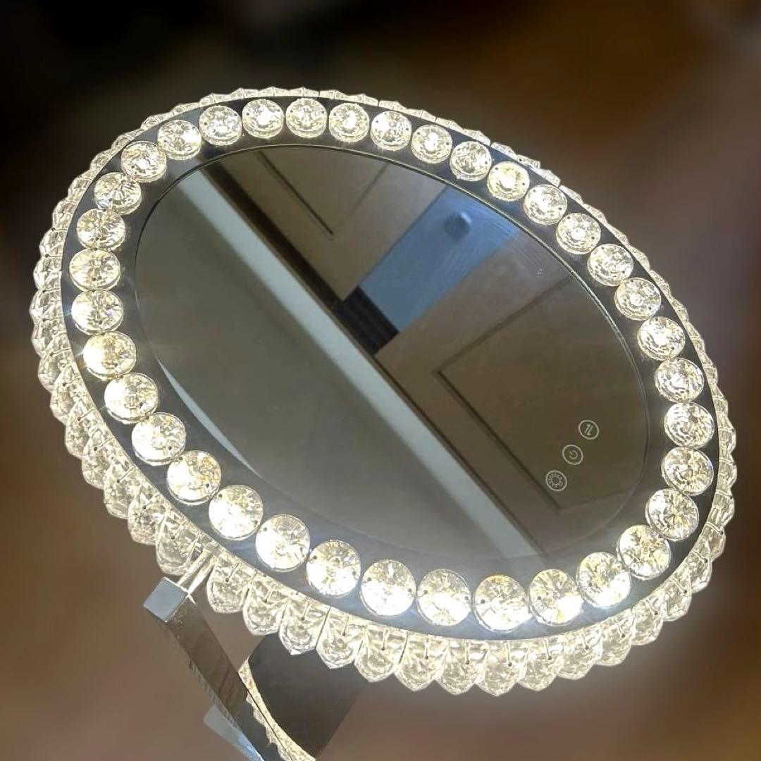 フランフランFrancfranc ブリエ 女優ミラー ハリウッドミラー 調光可