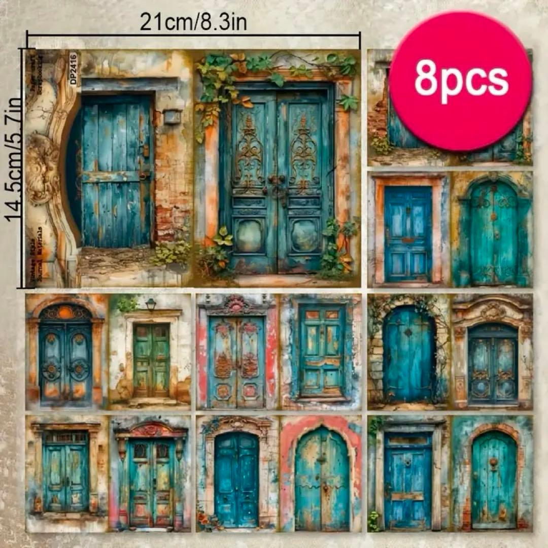 みっちさん被り無しデザインペーパー35種類(非売品入り)とPETマステセット