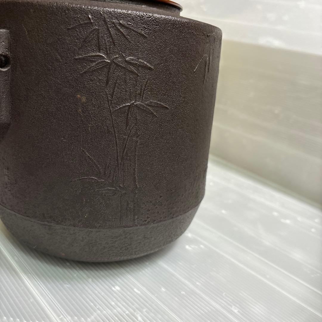 茶道具　筒形釜　お茶道具