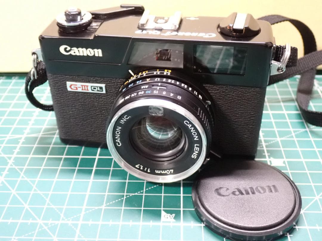 【外観美品ジャンク】Canonet QL17 GIII ブラック