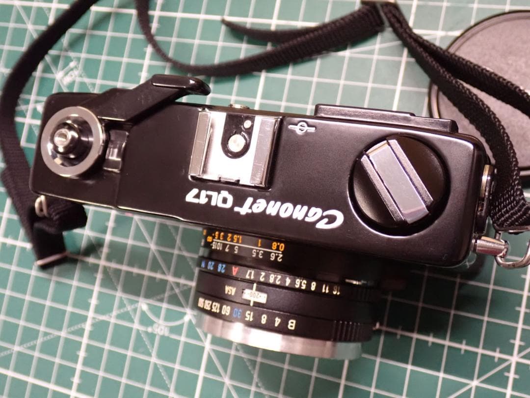 【外観美品ジャンク】Canonet QL17 GIII ブラック