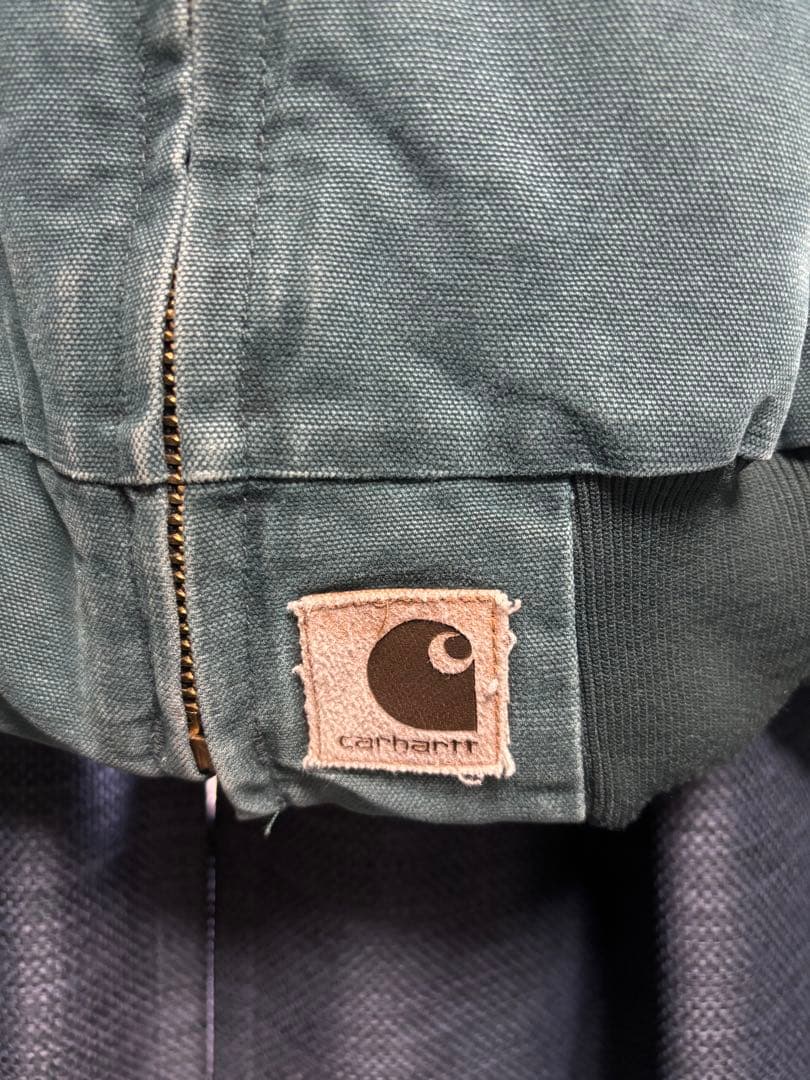 Carhartt 古着ジャケット グリーン