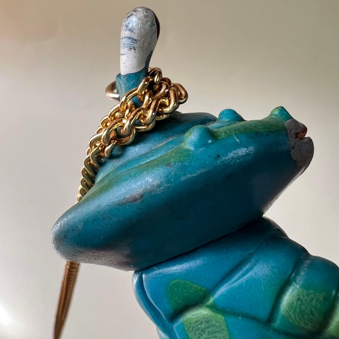 カネゴン　ペンダント　ソフビ　フィギュア　レトロ　当時物　ウルトラQ