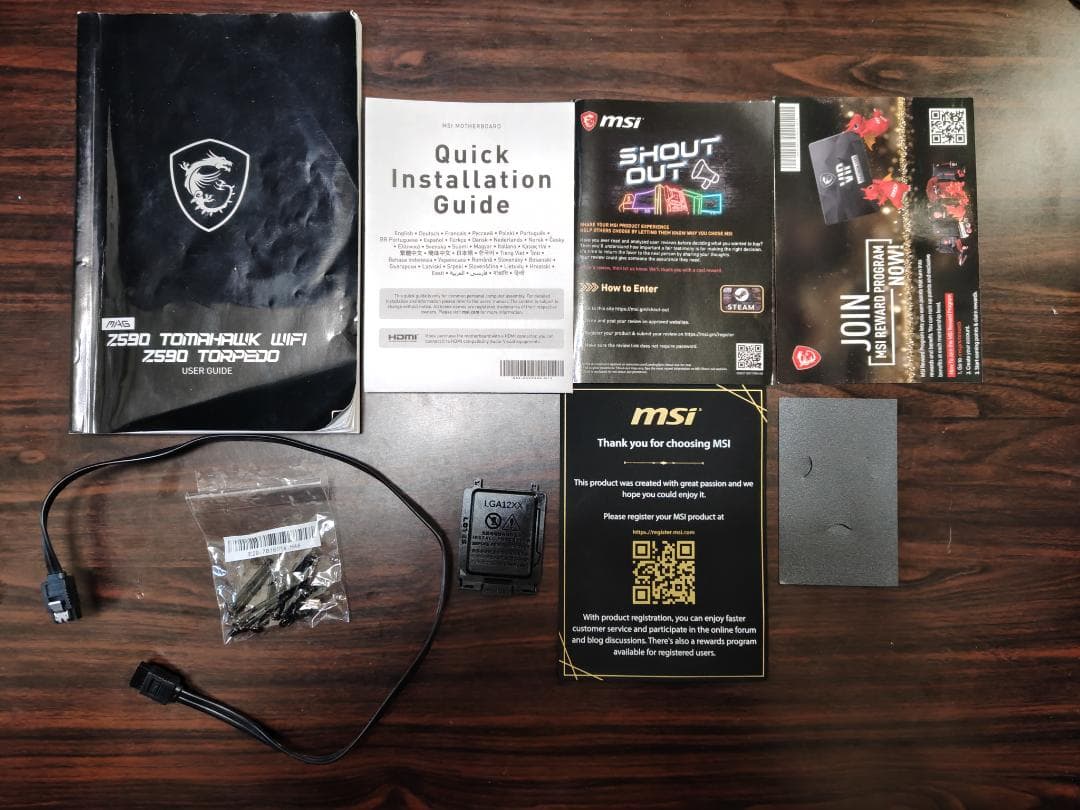 i5-11500 ＆ MSI MAG Z590 TORPEDO