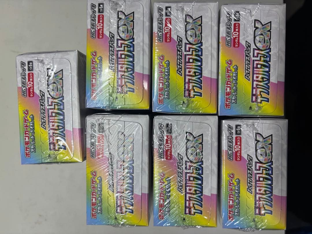 ポケモンカード テラスタルフェス 7BOX 新品未開封品 シュリンク付き