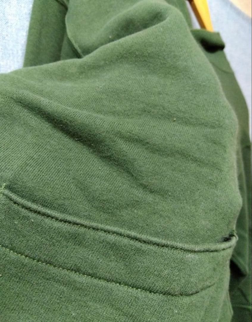 ウエアハウス 453 セパレート ポケット フーディー グリーン 40